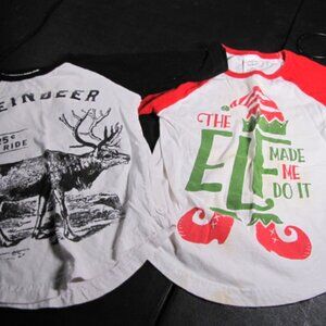 Two Cute Long Sleeve T-Shirts by Creations of Grace Size 2T